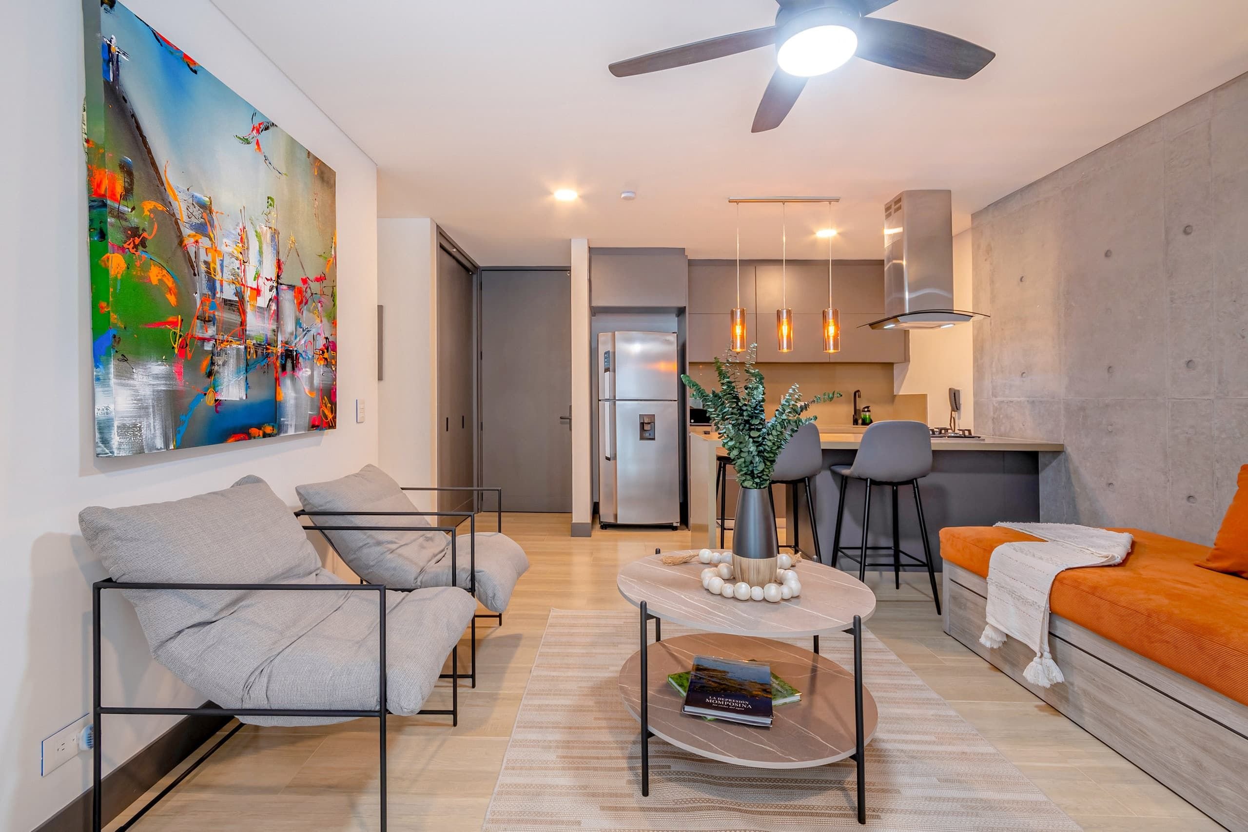 R211| Loft con gran balcón, piscina infinita y spa