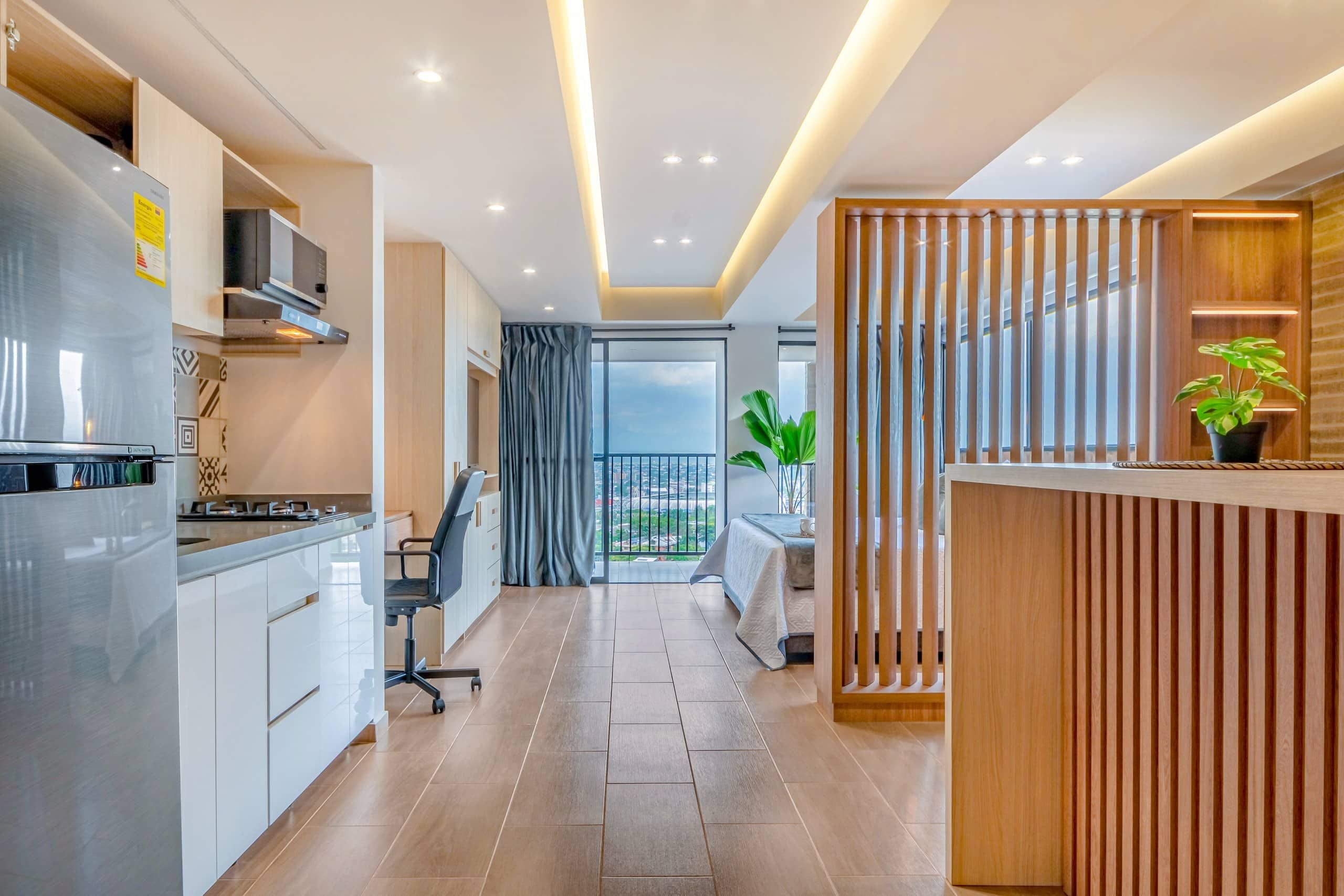 H703 | Loft de lujo con balcón y vista 180° a Cali