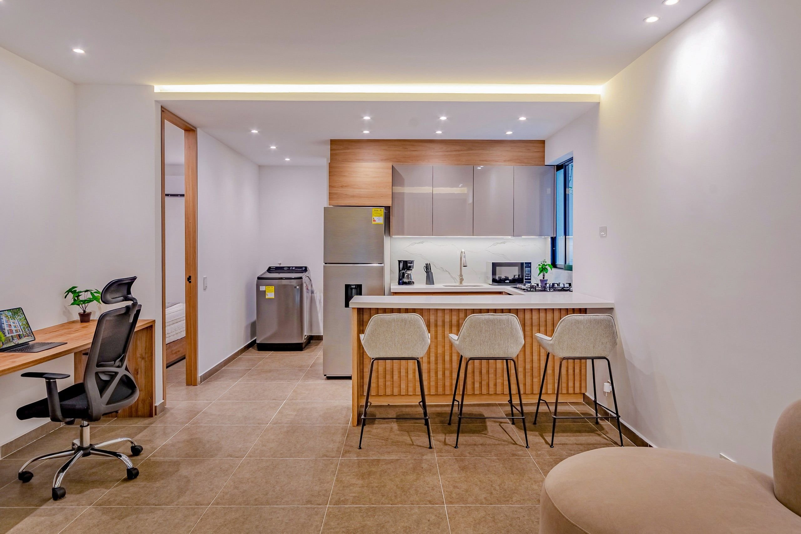 U404I Luxury 2BR Apt • Zona médica •Smart Check-in