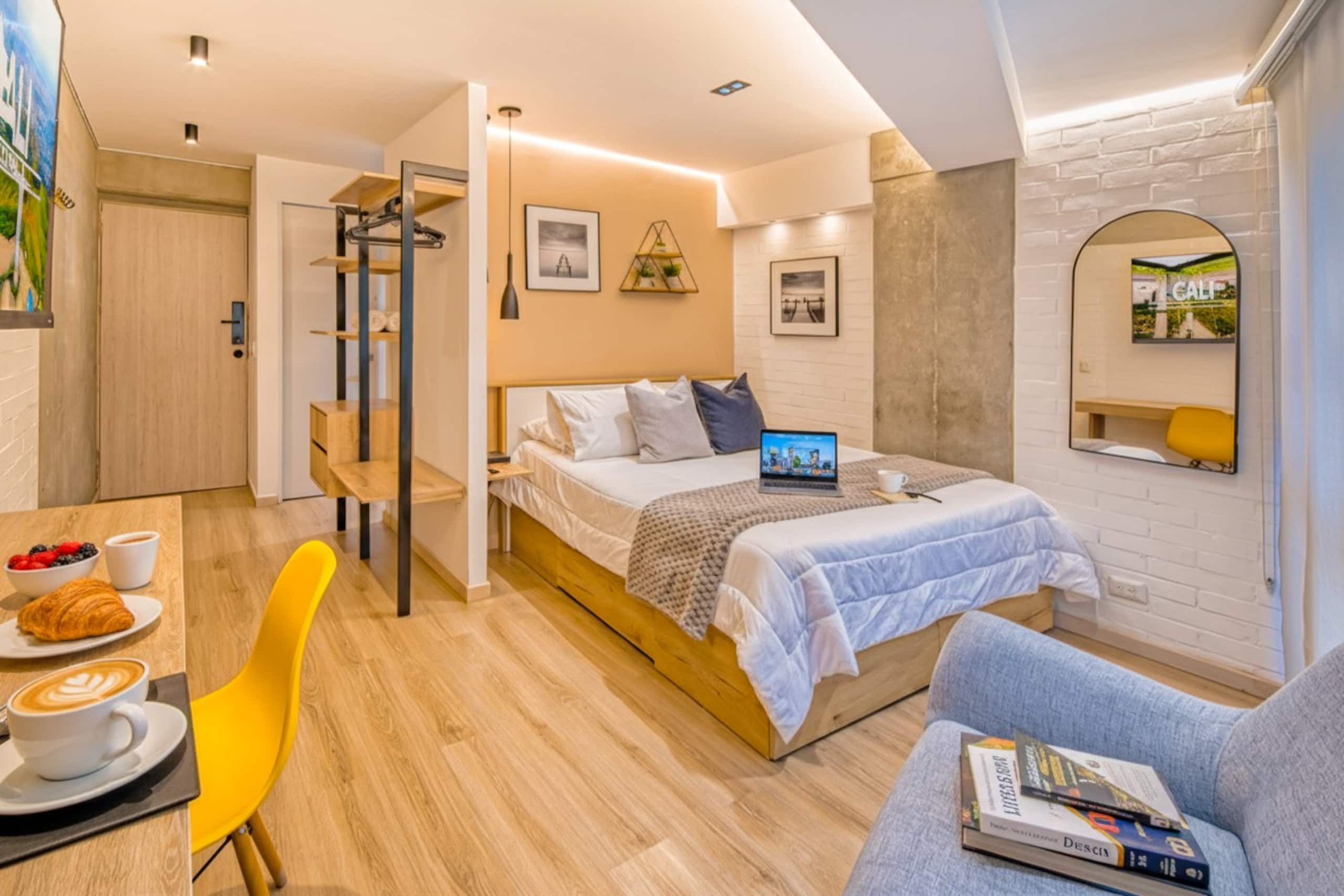 IN301 |Loft compacto cerca a Granada WiFi rápido - Lofts en renta en Cali, Valle del Cauca, Colombia - Airbnb