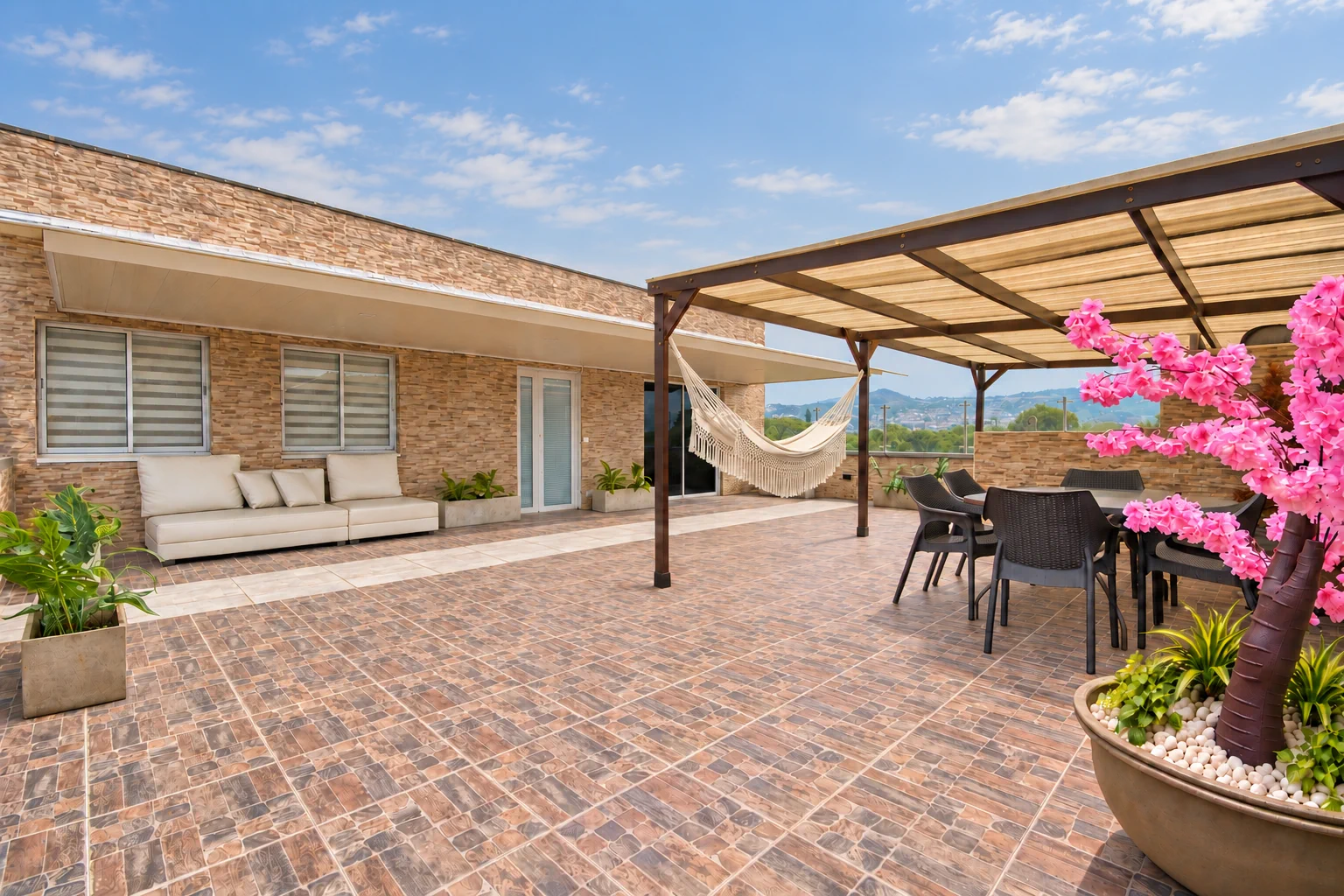 3 hab. Penthouse | Terraza privada de 90 m²